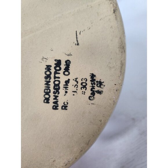 Vintage 1989 Roosevelt Pottery Large Goose Cookie Jar Farmhouse Country 12" - Picture 13 of 13